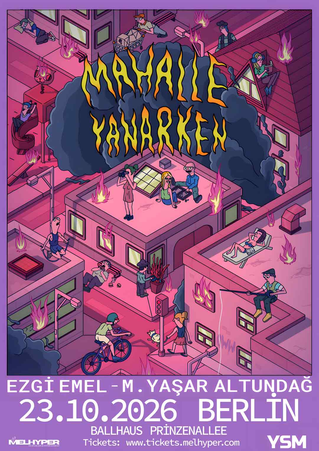 Mahalle Yanarken